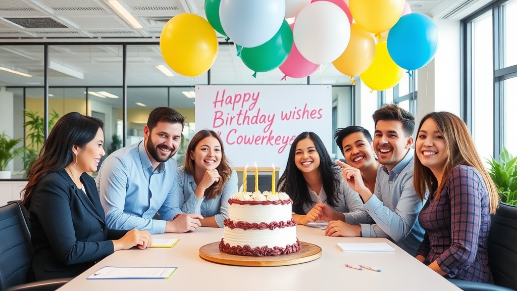 coworker birthday wishes
